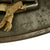 Original German WWII M40 Battle Damaged Heer Army Helmet with Size 56cm Liner - ET64 Original Items