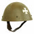 Original Czechoslovakian WWII Vz32 / M32 "Egg-Shell" Steel Helmet repainted Post War Original Items