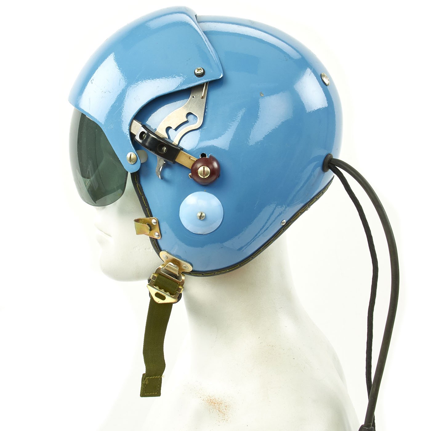Original Cold War Chinese Air Force Tk-2 Flight Helmet – International Military Antiques