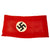 Original German WWII NSDAP National Flag Small Political Banner - 38" x 73" Original Items