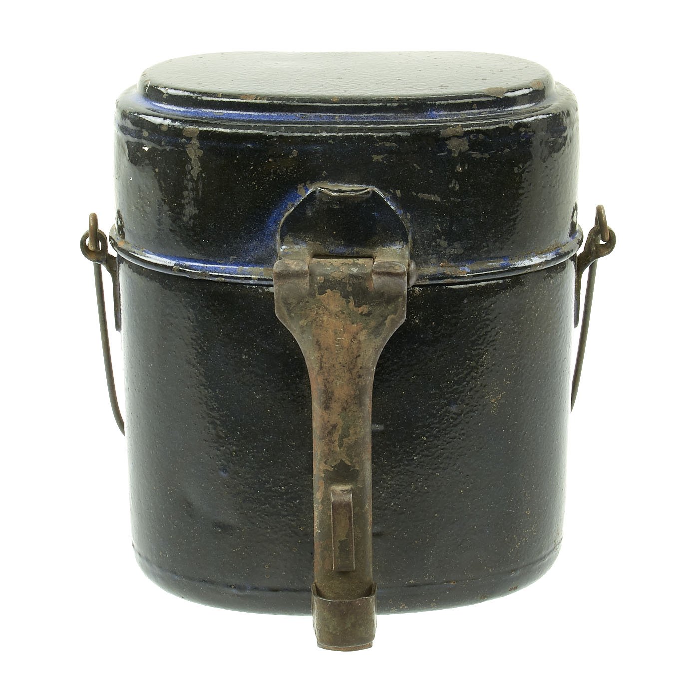 Original German WWII M1910 Enameled Steel Mess Kit Kochgeschirr by