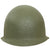 Original WWII U.S. M1 Helmet Rear Seam Swivel Bale made by Schlueter with Firestone Liner - Excellent Condition Original Items