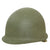 Original WWII U.S. M1 Helmet Rear Seam Swivel Bale made by Schlueter with Firestone Liner - Excellent Condition Original Items