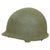 Original WWII U.S. M1 Helmet Rear Seam Swivel Bale made by Schlueter with Firestone Liner - Excellent Condition Original Items