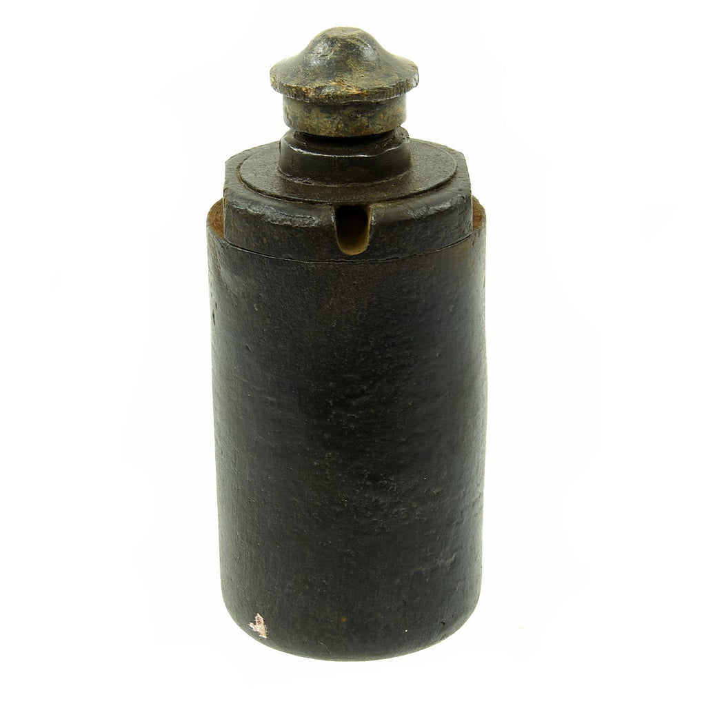 Original Italian WWI B.P.D. Hand Grenade with Zinc Fuze Screw Cover - Inert Original Items