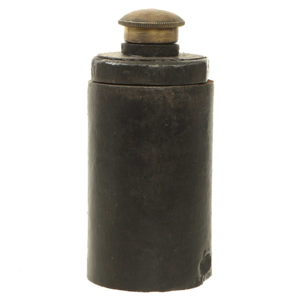 Original Italian WWI B.P.D. Hand Grenade with Brass Fuze Screw Cover - Inert Original Items
