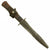 Original Imperial German WWI Trench Fighting Knife by Gottlieb Hammesfahr & Co. with Scabbard Original Items