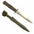 Original Imperial German WWI Trench Fighting Knife by Gottlieb Hammesfahr & Co. with Scabbard Original Items