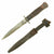 Original Imperial German WWI Trench Fighting Knife by Gottlieb Hammesfahr & Co. with Scabbard Original Items