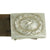 Original German WWII EM/NCO Luftwaffe Belt with 1938 Dated Aluminum Buckle by R. Sieper & Söhne Original Items