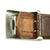 Original German WWII EM/NCO Luftwaffe Belt with 1938 Dated Aluminum Buckle by R. Sieper & Söhne Original Items