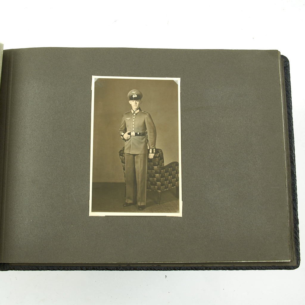 Original German WWII Army NCO Photo Album Original Items