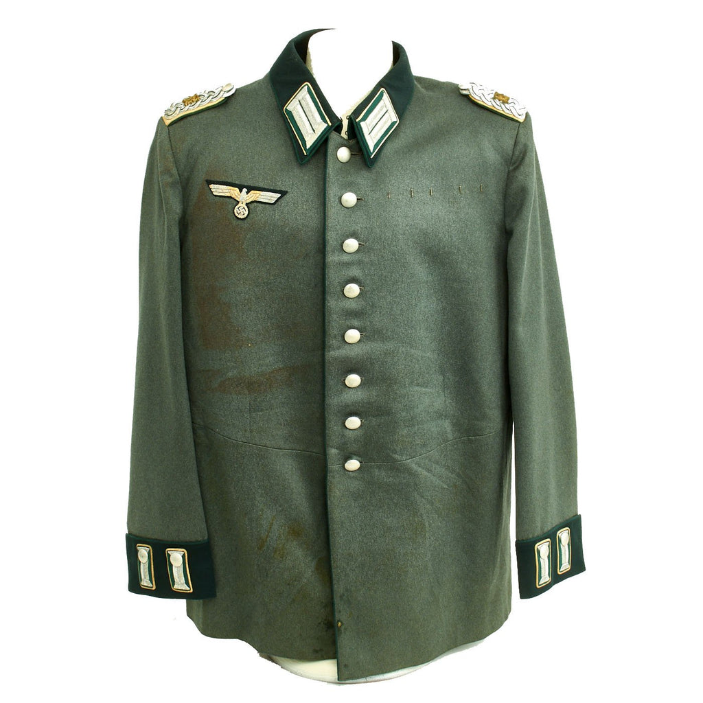 Original German WWII Heersverwaltung Army Administration Paymaster Officer Tunic Original Items