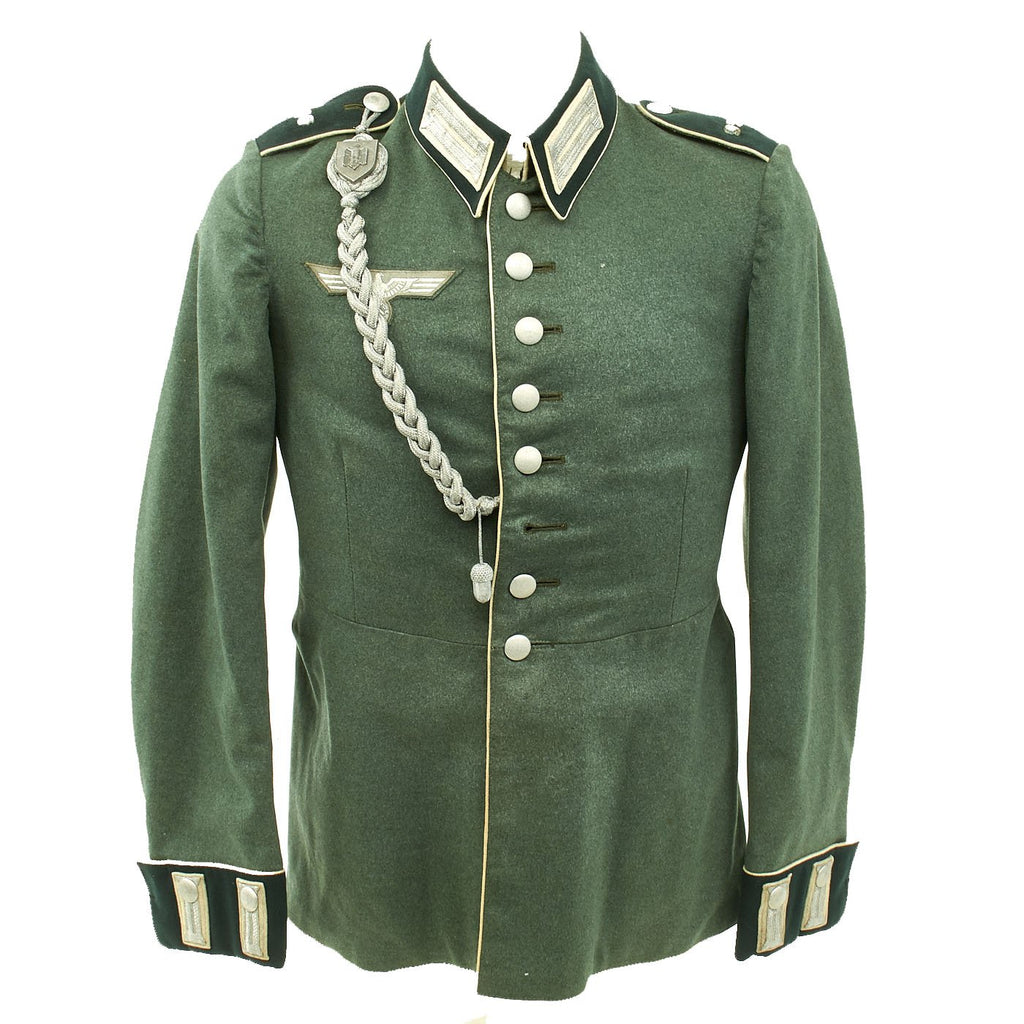 Original German WWII Infantry Officer Waffenrock Tunic - Erfurt 1936 Original Items
