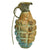 Original U.S. WWII MkII Inert Practice Pineapple Fragmentation Hand Grenade Original Items