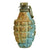 Original U.S. WWII MkII Inert Practice Pineapple Fragmentation Hand Grenade Original Items