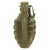 Original U.S. WWII Repainted MkII Inert Practice Pineapple Fragmentation Hand Grenade Original Items