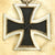 Original German WWII Iron Cross 2nd Class 1939 with Ribbon in Glazed Metal Display Frame - EKII Original Items