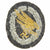 Original German WWII Luftwaffe Fallschirmjäger Paratrooper Embroidered Cloth Badge - Parachutist Badge Original Items