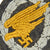 Original German WWII Luftwaffe Fallschirmjäger Paratrooper Cloth Badge - Parachutist Badge Original Items