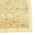 Original U.S. WWII Silk Escape Map of Western Europe 43/C 43/D with Waterproof Pouch Original Items
