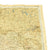 Original U.S. WWII Silk Escape Map of Western Europe 43/C 43/D with Waterproof Pouch Original Items