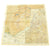 Original U.S. WWII Silk Escape Map of Western Europe 43/C 43/D with Waterproof Pouch Original Items
