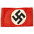 Original German WWII Unissued Mid-War NSDAP Party Armband with Paper RZM Tag Original Items