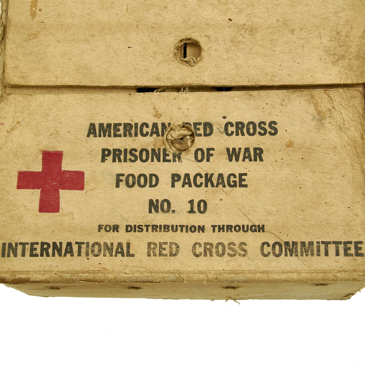 U.S. WWII American Red Cross Prisoner of War Food Package No. – International Military Antiques