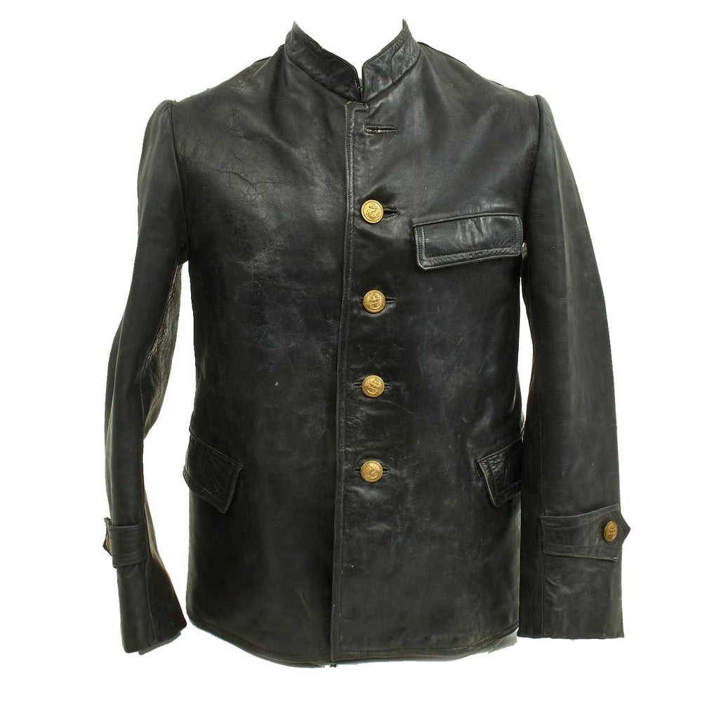 Original German Kriegsmarine U-Boat Leather Jacket Original Items