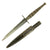 Original WWII French Resistance "Nail Head" British made Fairbairn-Sykes Fighting Knife with Scabbard Original Items