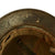 Original German WWII M35 Normandy Camouflage Painted Battlefield Pickup Helmet - Stamped NS62 Original Items