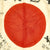 Original Japanese WWII Hand Painted Good Luck Flag with Temple Stamp - 27" x 36" Original Items
