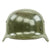 Original German WWII Double Decal NSDAP Civic Police M35 Steel Combat Helmet - marked ET62 Original Items