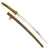 Original WWII Japanese Type 98 Shin-Gunto Katana Sword by KANESHIGE with Steel Scabbard Original Items