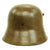 Original WWI Austro-Hungarian M17 Steel Helmet with Partial Liner & Chinstrap - Size 64 Shell Original Items