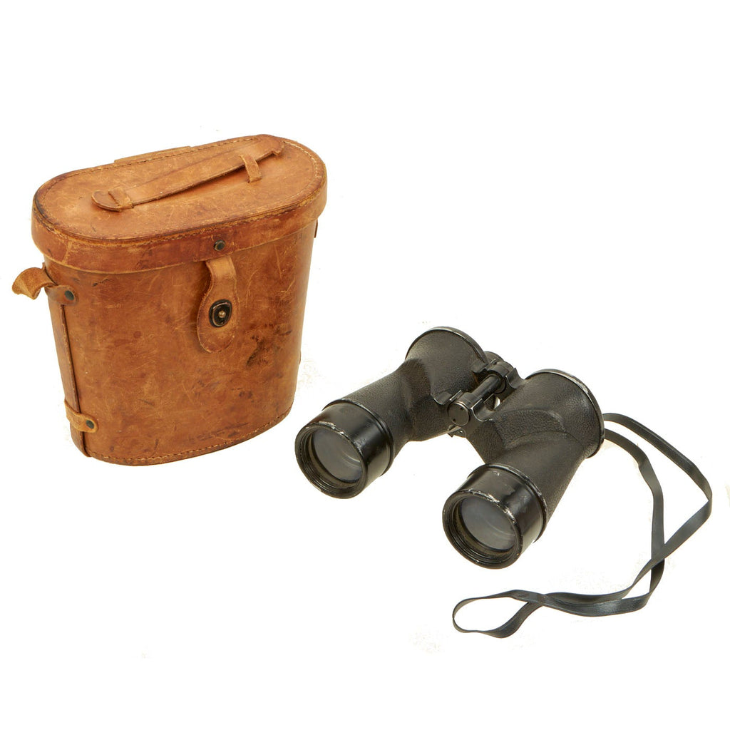 Original U.S. WWII 7 x 50 1943 Navy BU Ships Mark 32 Model 2 Universal Camera Corp Binoculars with M24 Carrying Case Original Items