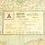 Original U.S. WWII Silk Escape Map of Western Europe 43/A and 43/B Original Items
