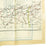 Original British WWII Royal Air Force Air Ministry K3/H2 Silk Escape Map of Spain and North Africa Original Items