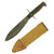 Original U.S. WWI Model 1917 Bolo Knife with Canvas Scabbard by Plumb, St. Louis - Dated 1918 Original Items