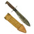 Original U.S. WWI Model 1917 Bolo Knife with Canvas Scabbard by Plumb, St. Louis - Dated 1918 Original Items