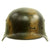Original German WWII Luftwaffe Double Decal Normandy Camouflage M35 Helmet - SE64 Original Items