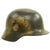 Original German WWII Luftwaffe Double Decal Normandy Camouflage M35 Helmet - SE64 Original Items
