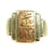 Original U.S. WWII North African Campaign Souvenir Ring marked Tunis 7 - 44 Original Items