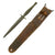 Original U.S. WWII USMC Marine Raider Stiletto Dagger with Repaired Tip by Camillus with M6 Scabbard Original Items