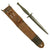 Original U.S. WWII USMC Marine Raider Stiletto Dagger with Repaired Tip by Camillus with M6 Scabbard Original Items