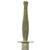 Original U.S. WWII USMC Marine Raider Stiletto Dagger with Repaired Tip by Camillus with M6 Scabbard Original Items