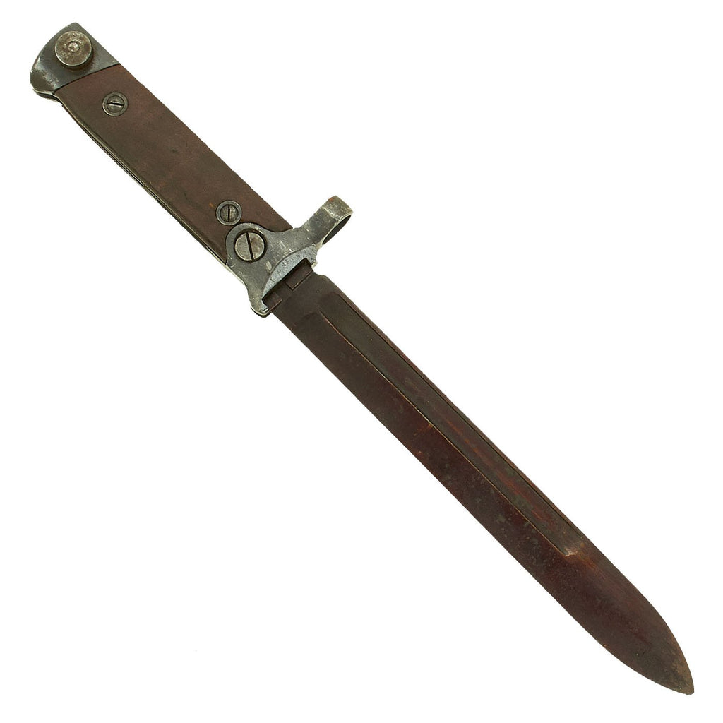 Original Italian WWII M1938 Mannlicher Carcano Short Rifle Folding Bayonet Original Items