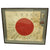 Original Japanese WWII USGI Bring-Back Grouping - Hand Painted Good Luck Flag, Rank Insignia & Photo Original Items