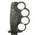 Original U.S. Vietnam War Custom Knuckle Knife with Bayonet Blade & Cast Aluminum Grip and Leather Sheath Original Items